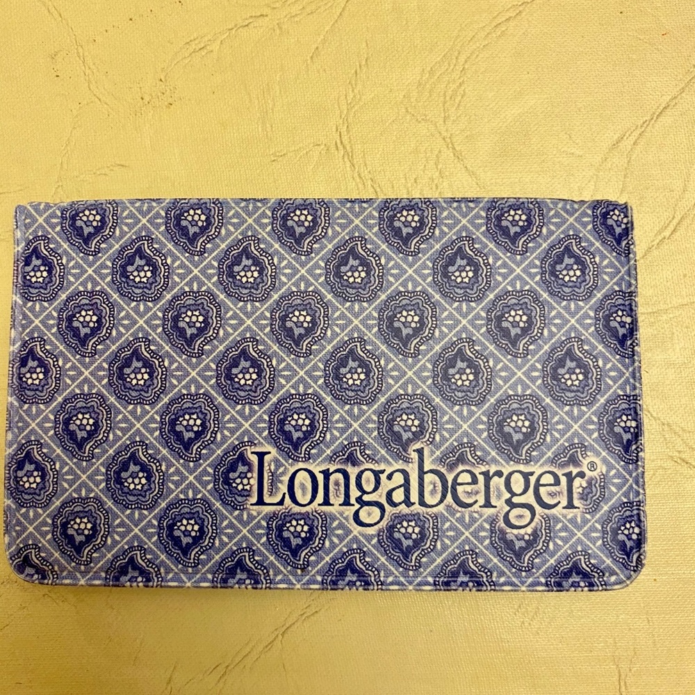 Longaberger Fan Pack: Notepad, Card Holder, Coin Purse & Number Sheet - Picture 4 of 10